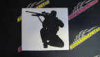 Samolepka Voják 010 levá sniper