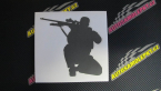 Samolepka Voják 010 levá sniper