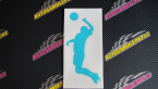 Samolepka Voleybal 007 levá