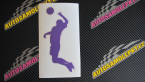Samolepka Voleybal 007 levá