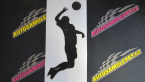Samolepka Voleybal 007 pravá