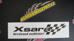 Samolepka Xsara limited edition pravá