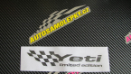 Samolepka Yeti limited edition levá