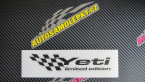 Samolepka Yeti limited edition levá