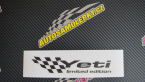 Samolepka Yeti limited edition levá