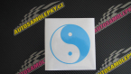 Samolepka Yin yang - logo JIN a JANG