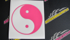 Samolepka Yin yang - logo JIN a JANG