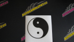 Samolepka Yin yang - logo JIN a JANG