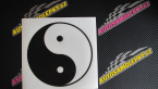 Samolepka Yin yang - logo JIN a JANG
