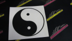 Samolepka Yin yang - logo JIN a JANG