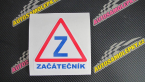 Samolepka Začátečník barevný  