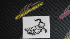 Samolepka Zombík pravá