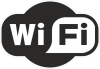 Barevná WIFI označení připojení k internetu