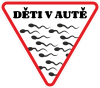 Barevné děti v autě 001 hodně dětí