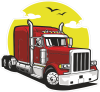 Barevné nákladní auto 013 pravá truck