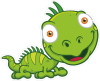 Barevný chameleon 006 pravá