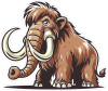 Barevný mamut 001 levá