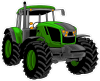 Barevný traktor 002 pravá