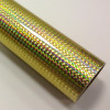Fantasy 1/4 mosaic gold PRIME, zlatá folie s holografickým efektem