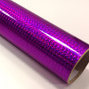 Fantasy 1/4 mosaic purple PRIME, purpurová folie s holografickým efektem