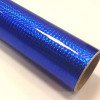Fantasy 1/4 mosaic royal blue PRIME, tmavě modrá folie s holografickým efektem