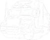 Kamion 002 levá nákladní auto
