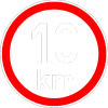 Maximální rychlost 10km - nejvyšší konstrukční rychlost
