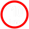 Maximální rychlost 110km - nejvyšší konstrukční rychlost