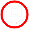 Maximální rychlost 300km - nejvyšší konstrukční rychlost
