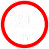 Maximální rychlost 390km - nejvyšší konstrukční rychlost