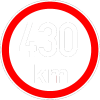 Maximální rychlost 430km - nejvyšší konstrukční rychlost