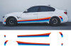 Polep na bok BMW 5 M Power - BMW 5 M Packet