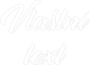 Vlastní text - Orange Personal