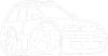 VW Passat b6 karikatura pravá