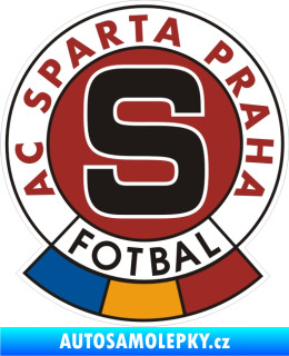 Samolepka AC Sparta Praha - staré logo