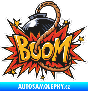 Samolepka Barevná bomba 001