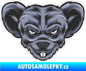 Samolepka Barevná krysa 001