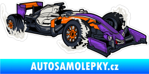 Samolepka Barevná monster formule 001 pravá