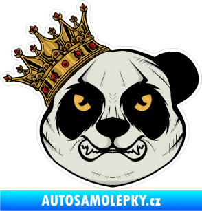 Samolepka Barevná panda 002 levá