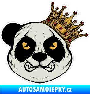 Samolepka Barevná panda 002 pravá