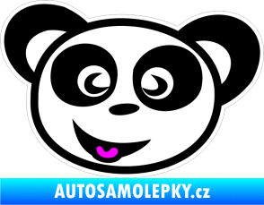 Samolepka Barevná panda 004 pravá