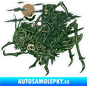 Samolepka Barevná smrtka 002 levá