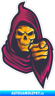 Samolepka Barevná smrtka 004 pravá