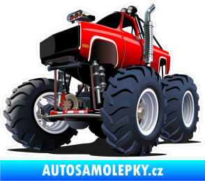 Samolepka Barevné auto 002 levá trucks