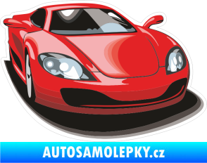 Samolepka Barevné auto 005 pravá sporťák