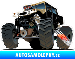 Samolepka Barevné auto 014 levá truck