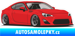 Samolepka Barevné auto 016 pravá sportovní