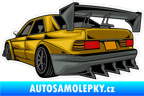 Samolepka Barevné auto 019 levá tuning mercedes