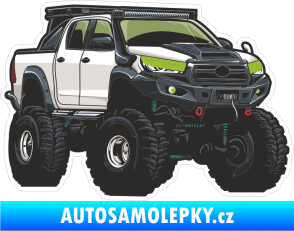 Samolepka Barevné auto 027 pravá terénní