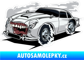 Samolepka Barevné monster auto 001 levá